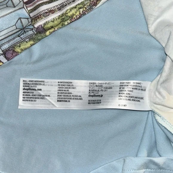 Walt Disney 50th Anniversary maps shirt. Long sleeve.  Size Medium. - Picture 6 of 16